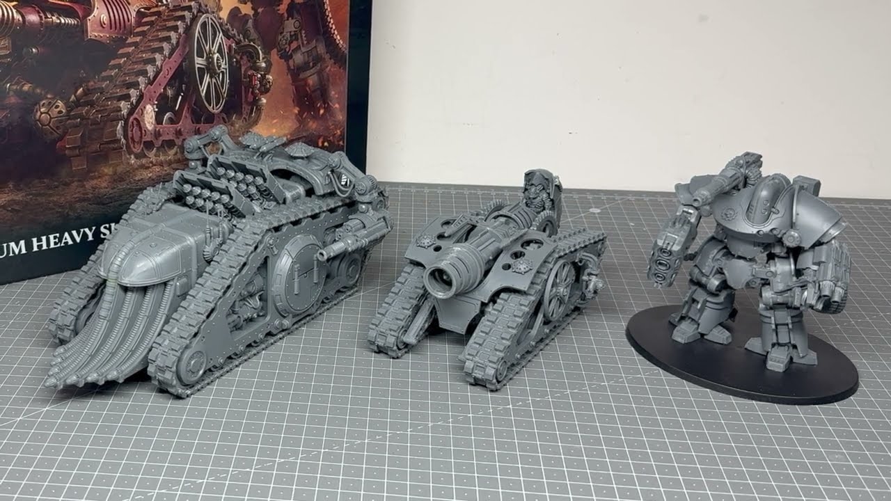Warhammer Horus Heresy - Mechanicum Heavy Support Force - Kit Plastique