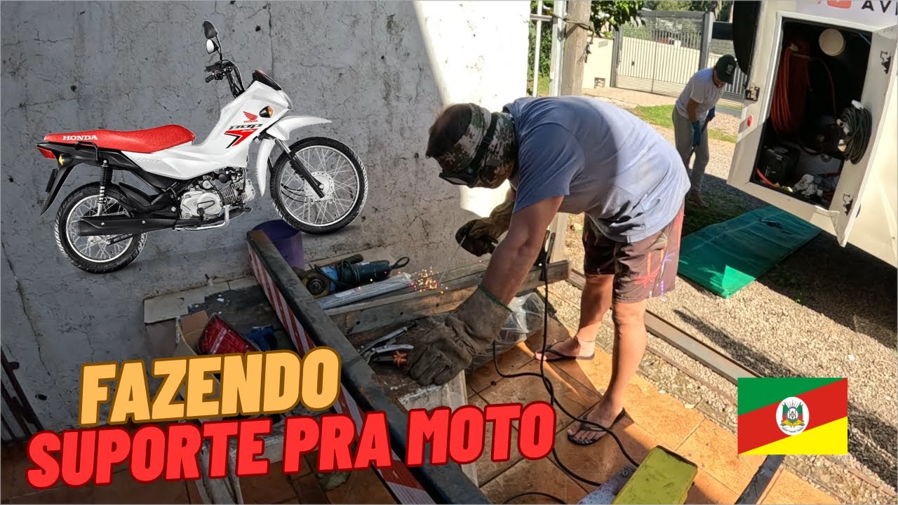 FAZENDO SUPORTE PRA MOTO - EP 