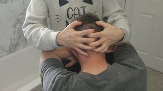 ASMR Relaxing Head Scratching Massage And Hair Brushing #aggressive #relaxing #calming #sleep