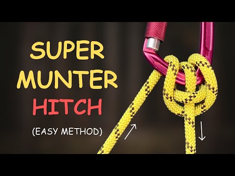 How to Tie a Super Munter Hitch (The Most Practical Method!)