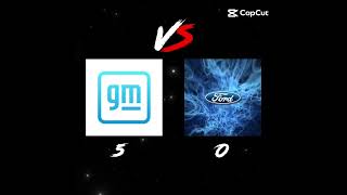 Gm Vs Ford