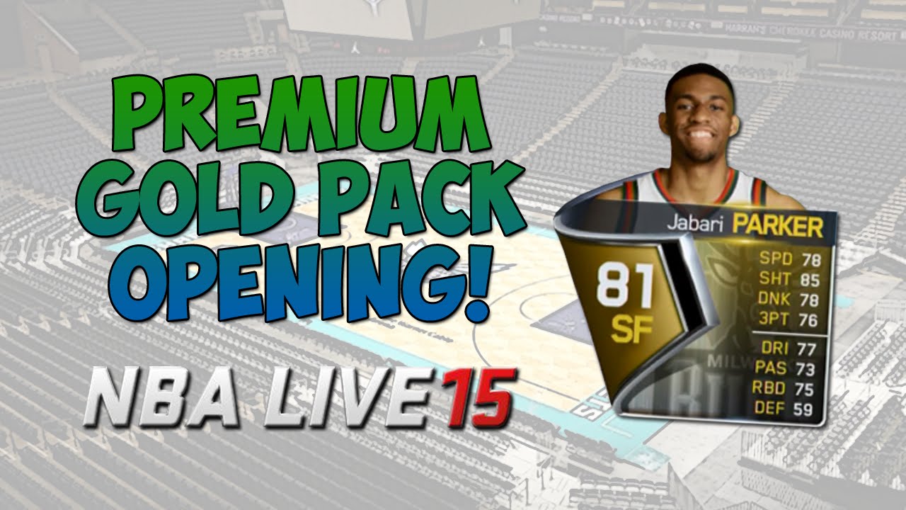 LUT 15 - Pumping Up the Squad!| NBA Live 15 Ultimate Team - Premium Gold Pack Opening