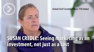 SUSAN CREDLE: Seeing marketing as an investment, not just as a cost by Generate Insights 29 views 4 years ago 1 minute, 34 seconds