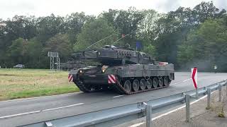 Leopard 2 Panzerverlegung