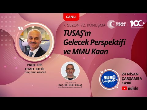 TUSAŞ'ın Gelecek Perspektifi ve MMU Kaan - Konuşmacı: Temel Kotil