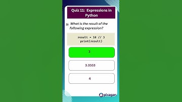 Learn Python Basics Quizzes | Quiz 11