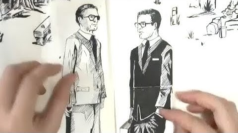 おしゃれなパラパラアニメ版予告／映画『キングスマン：ゴールデン・サークル』予告編