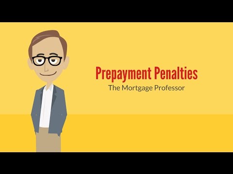 Vídeo: Como é calculada a penalidade de pré-pagamento da hipoteca?