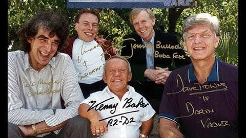 "Men Behind The Masks" STAR WARS Convention Q&A * 1995