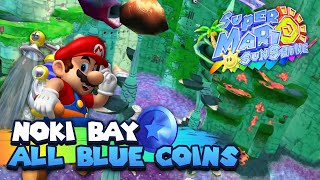 All 30 Blue Coins In Noki Bay Guide Super Mario Sunshine 3D All Stars Nintendo Switch