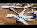 CHRISTMAS 1:400 DIECAST AIRPLANE MODEL REVEAL MY ENTIRE 400 COLLECTION