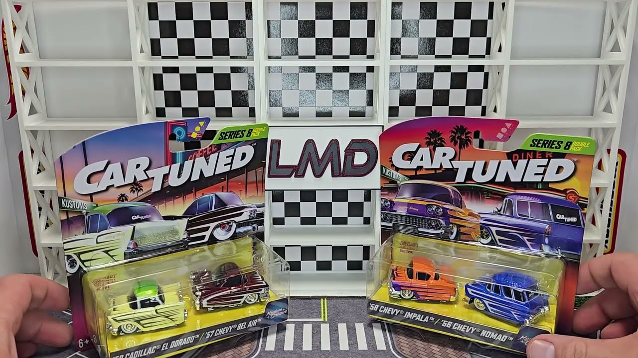 Unboxing: Car Tuned Double Pack - Series 8 - YouTube