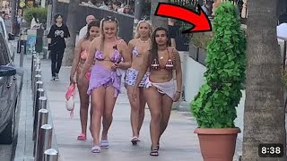 😳Could You Believe What Happened ⁉️🤣WATCH!!!🎄Bushman Prank!!!!