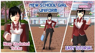 New School Girl Uniform Update | Easy Tutorial | Sakura School Simulator screenshot 1