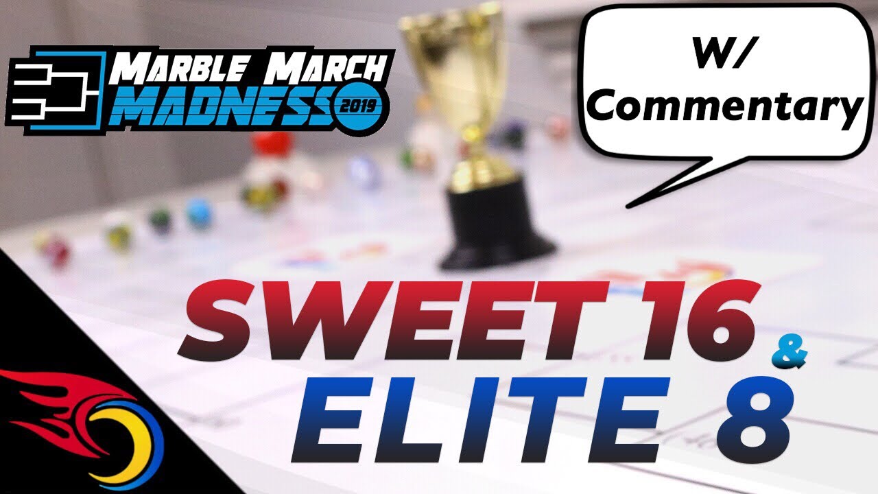 Marble March Madness 2019 Sweet 16 + Elite 8 Premier Marble Racing