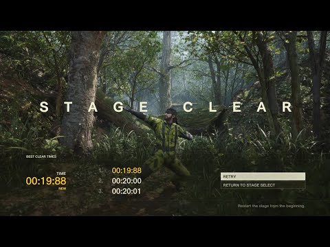 Escape from the Jungle - 00:19:88 - Snake vs. Monkey - Metal Gear Solid Delta: Snake Eater