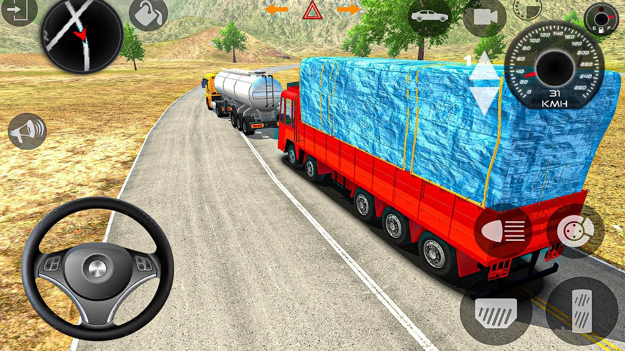 Tata Truck driving 3D || Indian truck simulator 2024 || Truck game android gameplay
