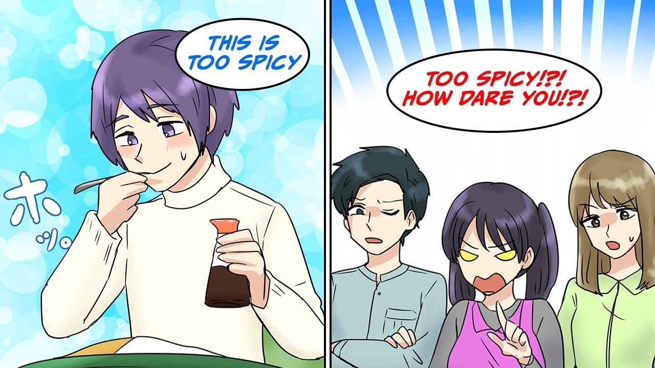 [Manga Dub] My girlfriends curry was too spicy so I put soy on it...