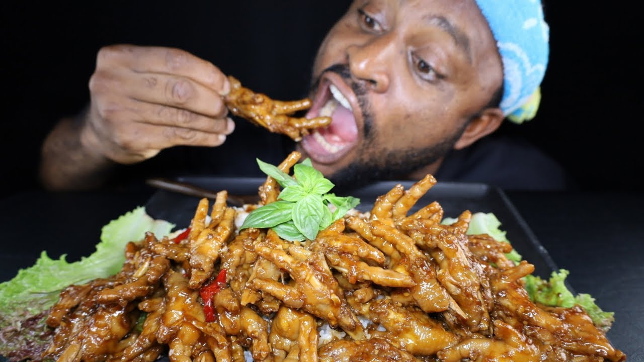 Mukbang Asmr ChickenBone Feet Adobo.Philippines Mukbang in Japan,Pinoy Filipino Food Review