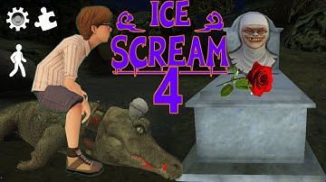 Ice Scream 4 Horror Full Games -   Gameplay Walkthrough