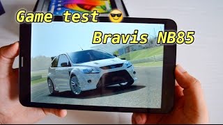 Планшет Bravis NB-85 3G - Тест Real Racing 3 , Asphalt 8