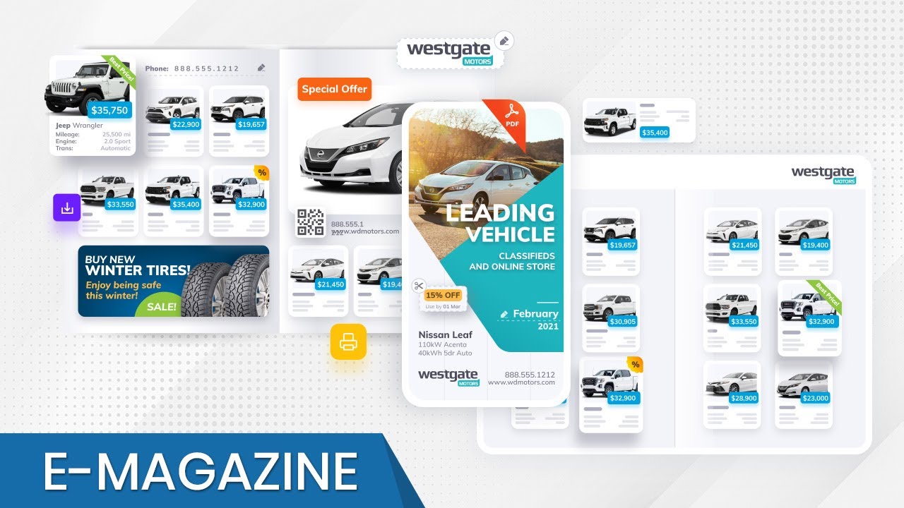 Digital e-Magazine for Dealership Marketing Strategy