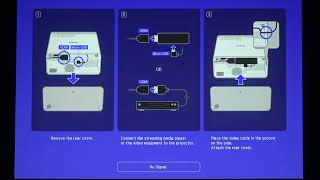 How To Enable & Disable High Altitude Mode on Projector Epson EF-100B?