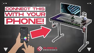 This RGB Lighting is SICK | The GTGI43 Gaming Desk | Eureka Ergonomic