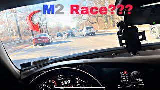 RUSHING TO GET MY CAR WASHED IN STRIAGHT PIPPED ALFA ROMEO‼️ NYC HIGHWAY POV‼️