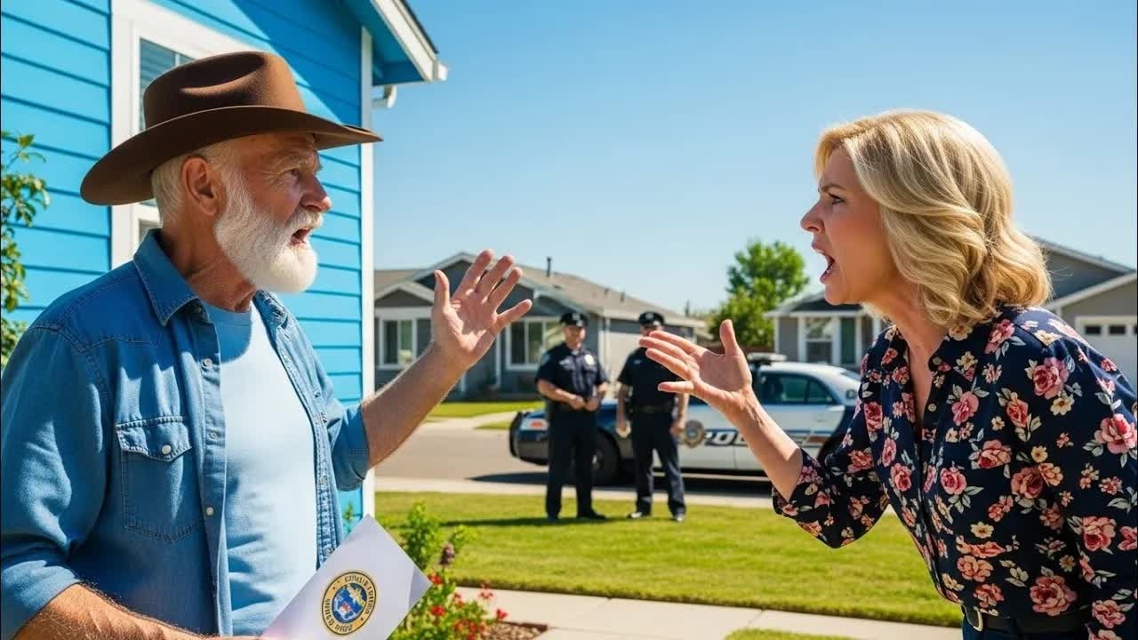 HOA Karen Called the Cops When I Painted My House Blue — She Didn’t Know the Mayor Approved It