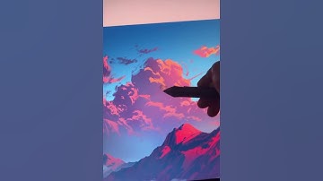 Let’s dream ✨ Drawn on Photoshop #digitalart #arttutorial #arttips #drawingtutorial #photoshop