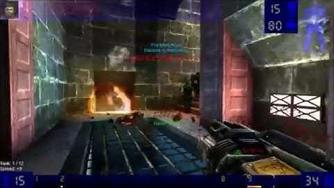 Unreal Tournament 99 Gameplay