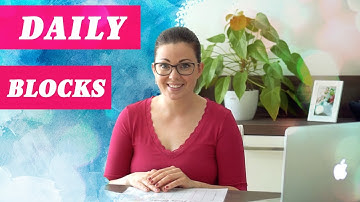 Get More Done with Block Scheduling + FREE printable