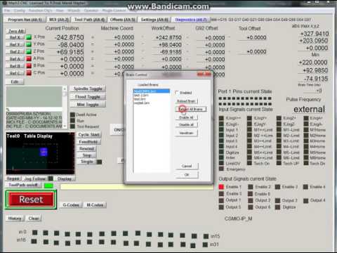 Digital inputs and brain - Mach3 / Modbus