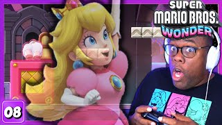 INVISIBLE PEACH | Super Mario Bros. Wonder | Part 8 | Black Nerd Games