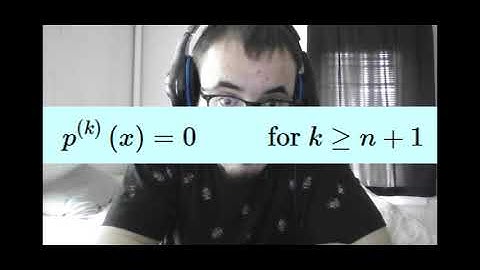 Calculus I Tutorial #18: Higher Order Derivatives