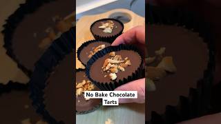 chocolate tart lovers ❤️ chocolatetart  nobake nobakerecipe desserts dessert foodasmr asmr