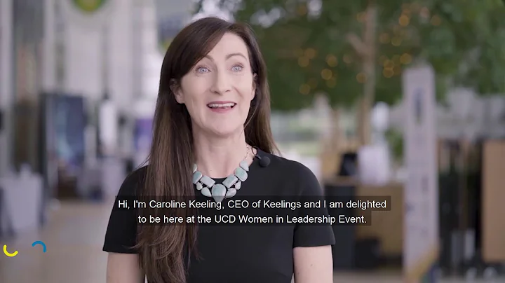 Caroline Keeling at UCD Women in Leadership 2020 F...