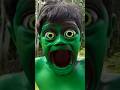 Hulk boy scary transformation with funny dame tu cosita shorts