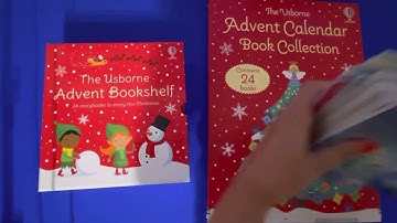 The Usborne Advent Bookshelf & Collection 2022