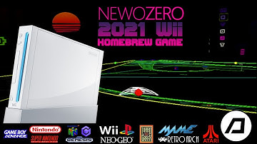 NEWOZERO: A 2021 Wii Synthwave Racing Homebrew Game