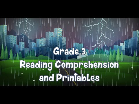 Grade 3 Reading and Short Stories - Printables