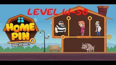 Home Pin - How To Loot? - Pull Pin Puzzle. Level 41-50 Walkthrough