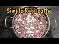 How to make ragi puttu  simple ragi puttu recipe healthiest meal  karthigaashwini