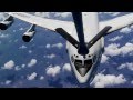 KC-135 refuels F-16 and E-3