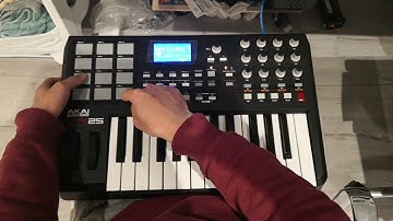 Akai MPK25 professional issues