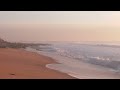 Ocean Waves Crashing on the Beach After the Sunset - Nature Sounds - 4K UHD 2160p