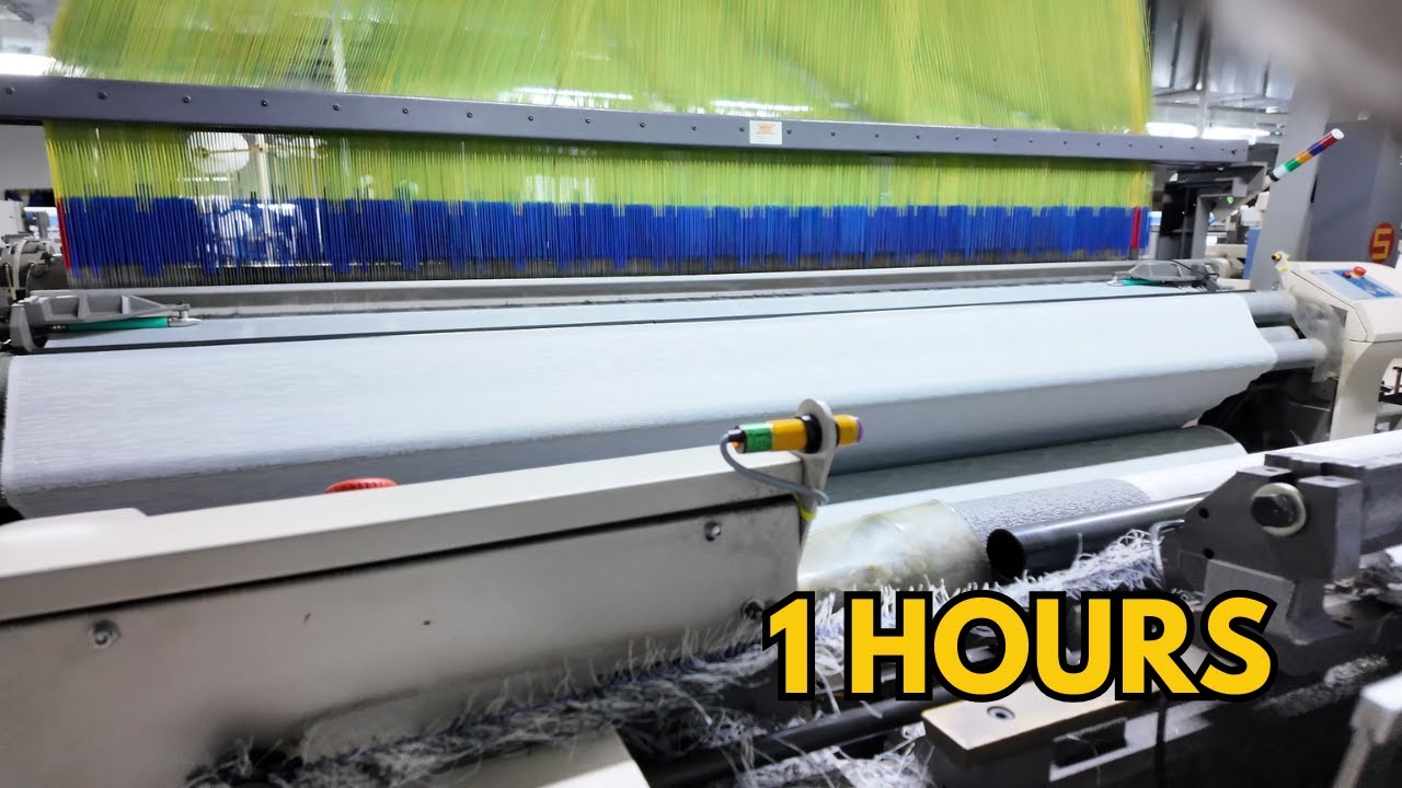 1 Hour White Noise ASMR – Factory Loom Sounds for Deep Focus, Sleep & Relaxation