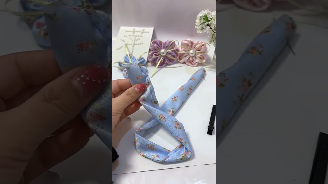 儿童必备！时尚花边发圈，轻松绑发