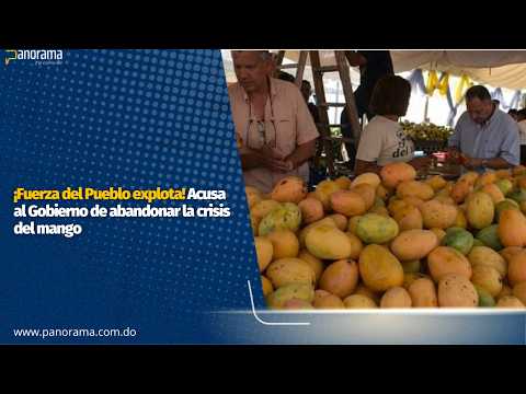 ¡Fuerza del Pueblo explota! Acusa al Gobierno de abandonar la crisis del mango